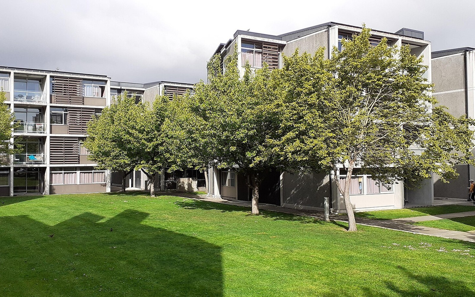 Canterbury大學Ilam Apartments住宿區2019年資料照,非商學院教室