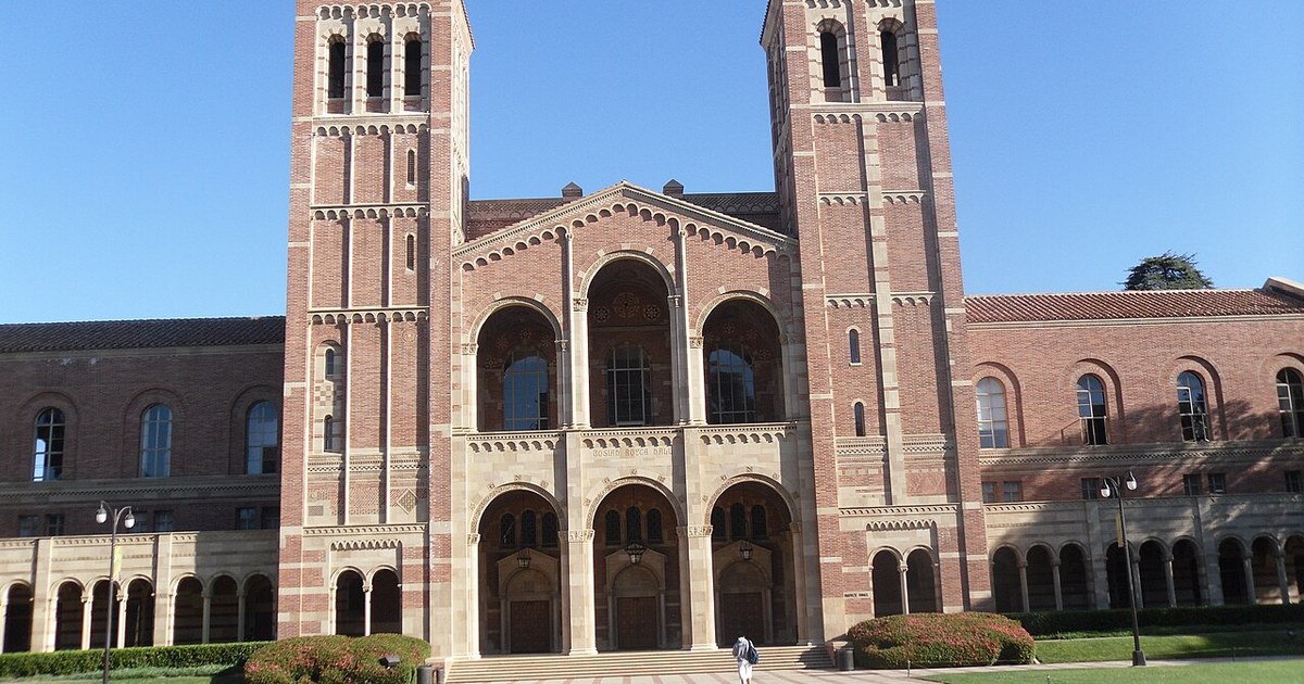 UCLA Royce Hall, University of California, Los Angeles.
