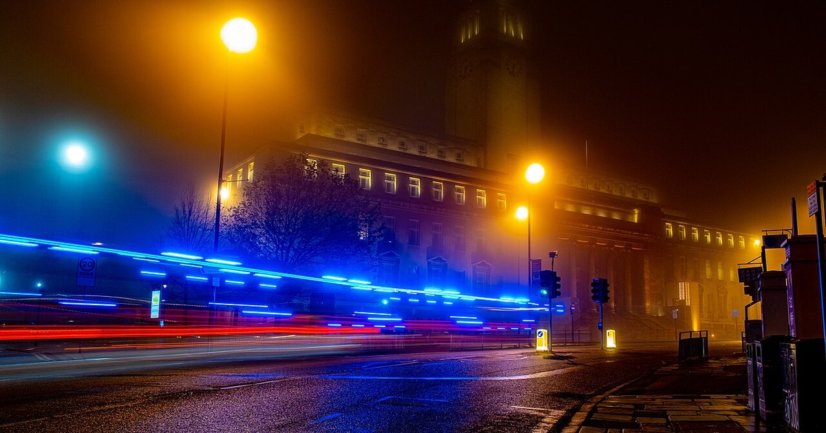 Parkinson Building Campus, University of Reeds, England, non-fraud scene