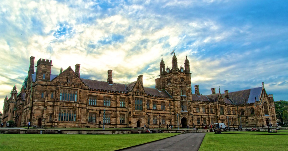 Data from the Main Court of Sydney University, Australia