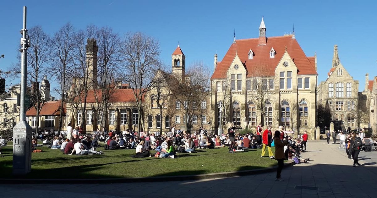 曼徹斯特大學英國校園2019年資料照，非印度新中心