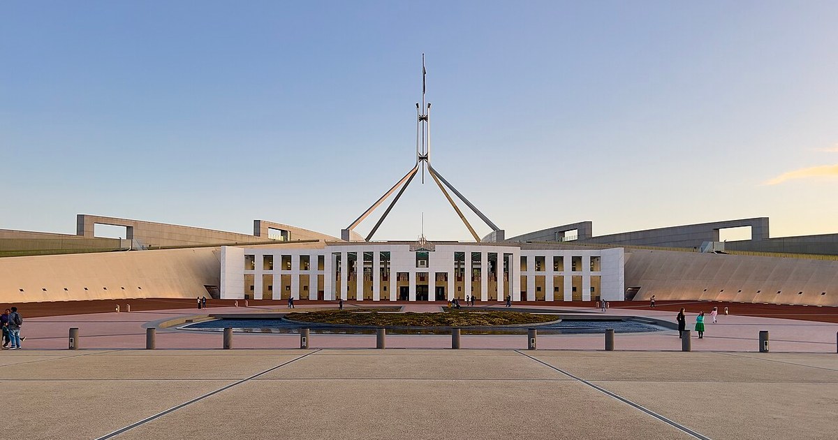 Australia's Campera Congress House, symbolizing the Australian federal government's regulation of the international education system.