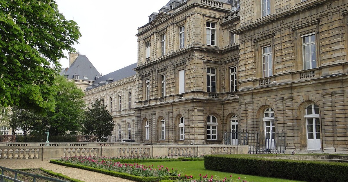 File photograph of the Luxembourg Palace in Paris, home of the French Senate; not the meeting
