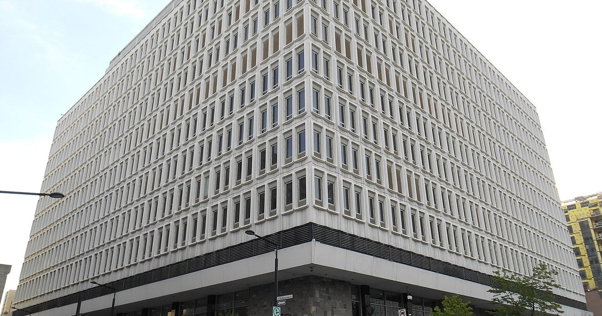 Concordia University Henry F. Hall Building campus in Montreal, Canada