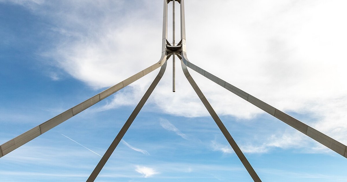 The Australian Parliament Building, Canberra, 2019, not a live announcement of this policy.
