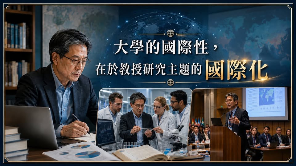 Peter 的國際教育講座第 45 篇：大學的國際性，是為了什麼？